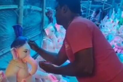 Preparations in full swing in Surajpur for Ganesh Chaturthi, Vignaharta will be decorated in the pandals