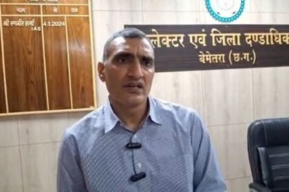 Bemetara: The risk of accidents is increasing due to cattle sitting on the road, administration is careless