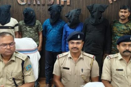 Big action in Jamua: 5 criminals arrested while planning robbery in jewelers