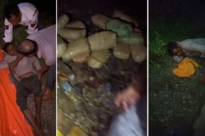 Big disclosure in Balrampur: After the accident, a huge amount of ganja was found in the tractor