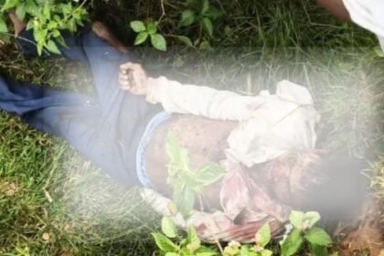 The body of a missing person was found in a bush on the roadside in Giridih