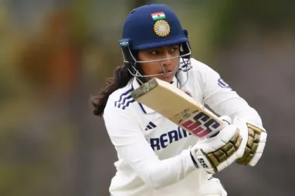 ऑस्ट्रेलिया के खिलाफ राघवी विष्ट की दमदार पारी, टीम को संकट से निकाला लेकिन शतक से चूकीं