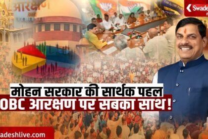 Meaningful initiative of Mohan Government, everyone together on OBC reservation!