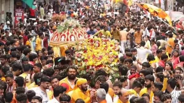 उज्जैन में आज निकलेगी महाकालेश्वर भगवान की शाही सवारी, 10 लाख भक्तों के आने की उम्मीद