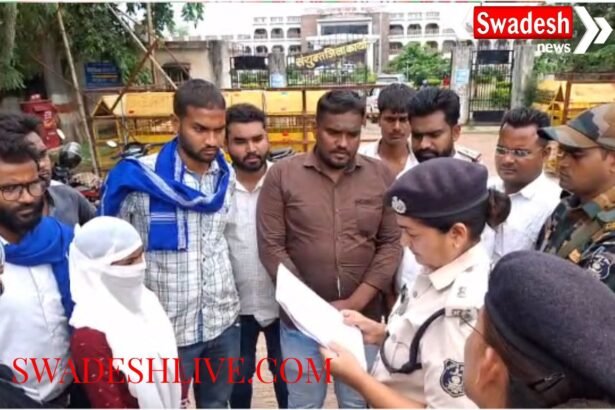 Satnami community protests