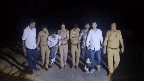 आगरा में पुलिस की बड़ी सफलता: ताजगंज मुठभेड़ में दो शातिर बदमाश गिरफ्तार