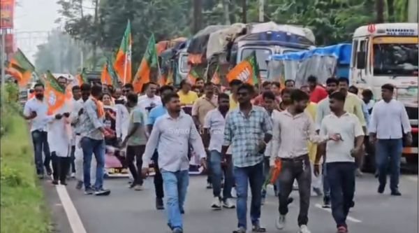 Bokaro: BJP's agitation intensifies over Surya Hasda encounter and RIMS to land dispute