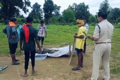 Katghora: Accident or murder? Suspicion increased on the dead body found in the drain in Tanakhar