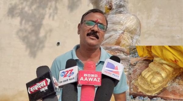 Controversy in Pratappur over Atal Ji's statue, townspeople angry