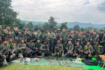 Big success of security forces in Hazaribagh: Three reward-carrying Naxalites killed