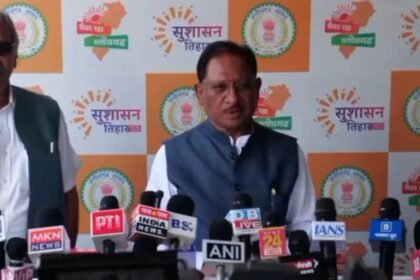 Raipur: Train gift and CM Sai's counterattack on Rahul Gandhi