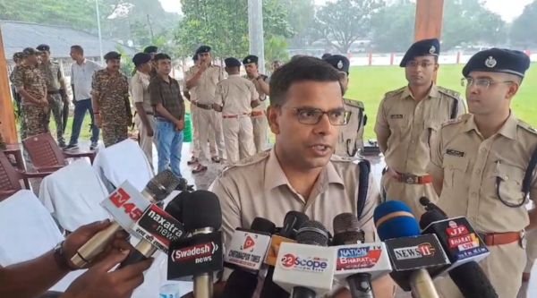 Dhanbad police prepare for Durga Puja