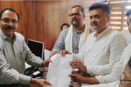 Congress staged a strong protest in Panchkula