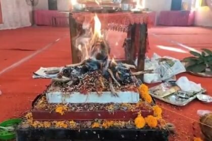 Kanker: Eighth day of Navratri, worship of Goddess Mahagauri