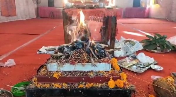 Kanker: Eighth day of Navratri, worship of Goddess Mahagauri