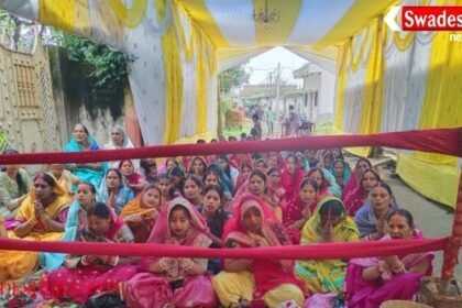 Hazaribagh: Ashtami and Sandhi Puja completed in Rewali