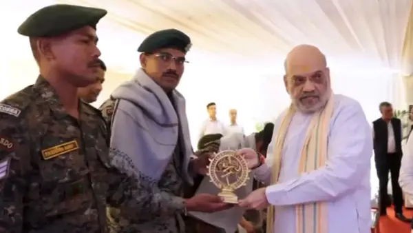 छत्तीसगढ़-तेलंगाना सीमा पर ऐतिहासिक ऑपरेशन ब्लैक फॉरेस्ट, अमित शाह ने जवानों को किया सम्मानित