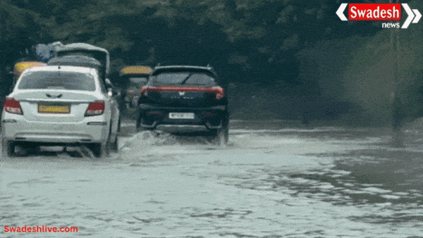 मध्यप्रदेश के 4 जिलों से मानसून लौटा, बारिश में रिकॉर्ड बढ़ोतरी: श्योपुर में 56.6 इंच पानी बरसा