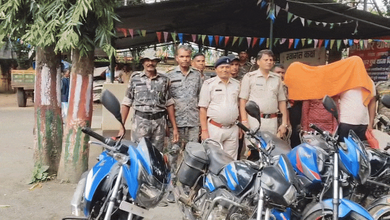 Giridih: Bike theft gang busted, 6 motorcycles recovered