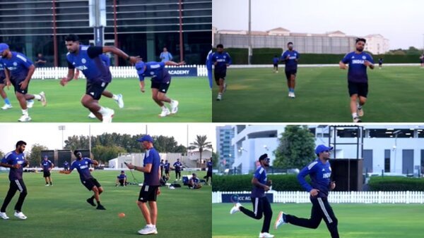 IND vs PAK: मैच से पहले भारतीय खिलाड़ियों का ब्रोंको टेस्ट, सबने खूब बहाया पसीना