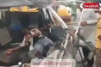 Lakhimpur: Horrific road accident on Sitapur road: 5 dead, 10 injured