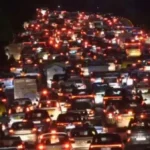 नोएडा-ग्रेटर नोएडा एक्सप्रेस-वे पर भारी बारिश के बाद घंटों लंबा जाम, अब स्थिति सामान्य