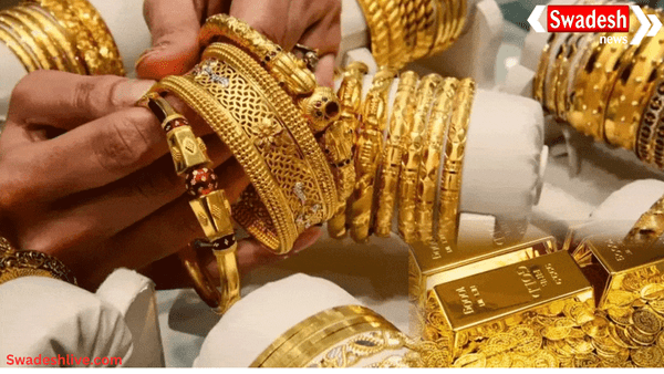 आज सोने की कीमत में गिरावट, चांदी महंगी – जानें आज के भाव