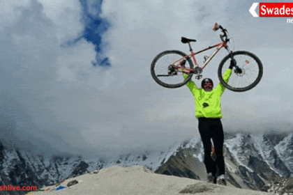 भोपाल के भगवान सिंह ने बनाया विश्व रिकॉर्ड: साइकल से एवरेस्ट बेस कैंप तक पहुंचने वाले दुनिया के पहले व्यक्ति