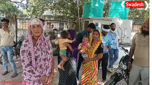 पिता की दरिंदगी: दो साल की बेटी को जमीन पर पटका,साले पर भी किया हमला