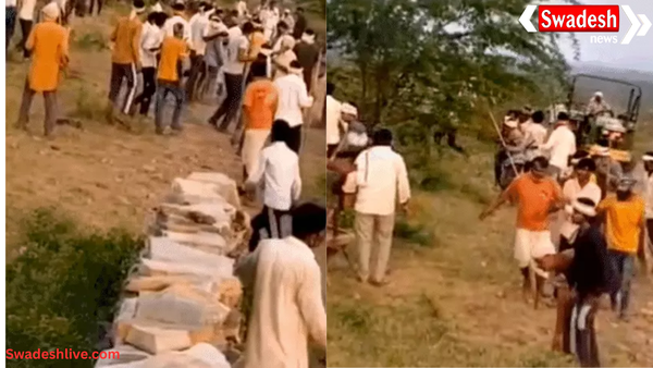 ग्वालियर में सरकारी जमीन पर खूनी संघर्ष: लाठी-डंडों और ट्रैक्टर से हमले की कोशिश, पुलिस ने दर्ज की एफआईआर