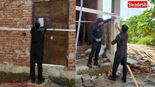 आगरा में ADA की बड़ी कार्रवाई: तीन अवैध निर्माणाधीन बिल्डिंग सील