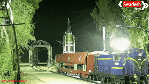 अग्नि-प्राइम मिसाइल का अद्वितीय प्रशिक्षण सफल: अब चलती ट्रेन से भी दुश्मनों पर हमला संभव, सेना हुई और मजबूत