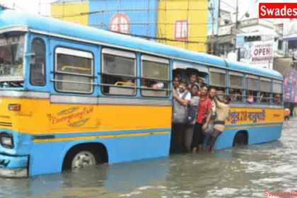 कोलकाता में भारी बारिश से तबाही: 6 की मौत, ट्रैफिक-जाम और जलभराव से शहर बेहाल