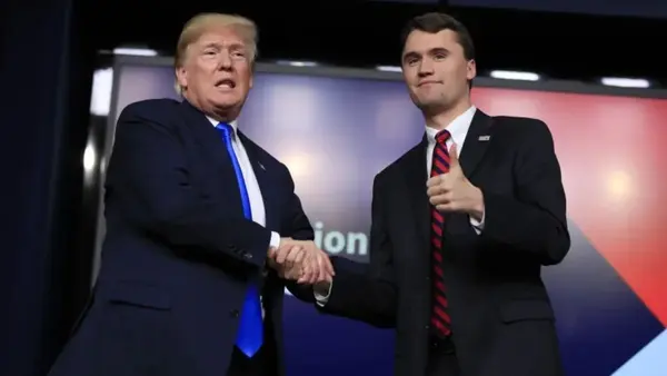 चार्ली किर्क की गोली मारकर हत्या: ट्रंप का अमेरिकी झंडे को झुकाने का आदेश, अमेरिका में मची सनसनी