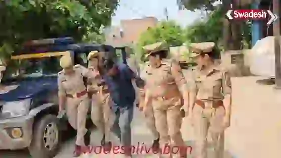 Mission Shakti 5.0 in Muzaffarnagar: Female police teach a lesson to a molester