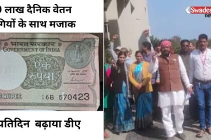 Madhya Pradesh: Daily wage earners' DA hiked by only ₹1 per day, angering employees