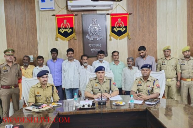 Major police action against fake guarantors in Pratapgarh