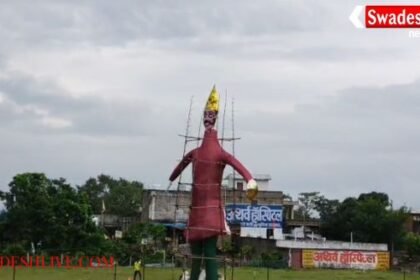 Dussehra in Lakhanpur today: Ravana Dahan will take place a day later as per tradition