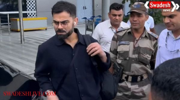 ऑस्ट्रेलिया दौरे टीम इंडिया कल रवाना होगी विराट कोहली लंदन से दिल्ली पहुंचे