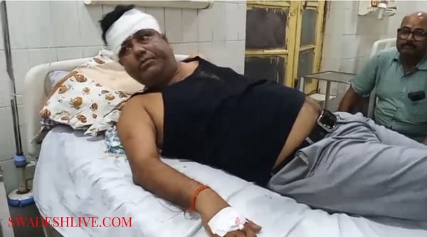 Political rivalry sparks chaos in Basti: Bloody clashes involving bricks, stones and sharp weapons