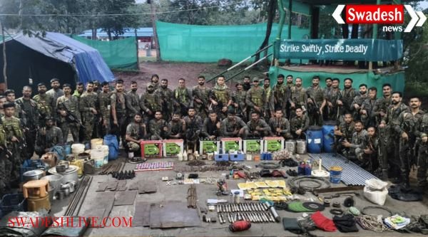 Bijapur: Major success of Cobra 208 Battalion