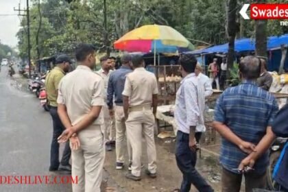 Hazaribagh Municipal Corporation removed encroachments around the district turn.