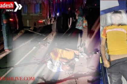 Tragic road accident in Korea: Two youths died on the spot after colliding with a truck