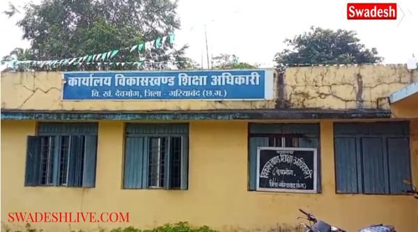 Gariaband: School building taken over by bullies, children forced to study under banyan trees
