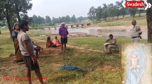 Newborn baby's body found in Kavai river, sensation spread in the area
