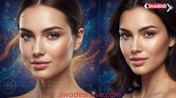 Lucky Mole: Women with moles in these places are extremely lucky, they make their own luck.