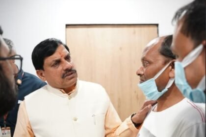 Chief Minister Dr. Yadav reached Nagpur to inquire about the health of the affected children.