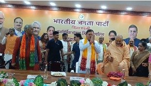 Chief Minister Pushkar Singh Dhami inaugurated the BJP district office, saying this building will become a center of public service and organizational energy.
