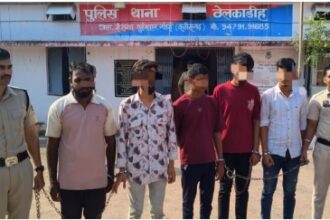 Khairagarh: Five accused arrested for defrauding petrol pumps using fake PhonePe app