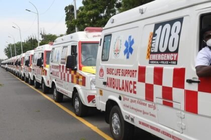 108 ambulance service available on a single call on Diwali, will be available 24 hours a day